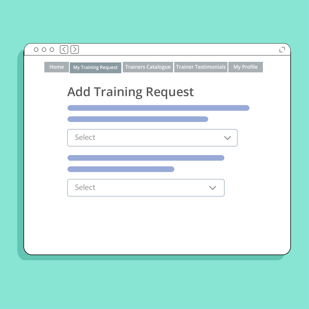 Skilled training request